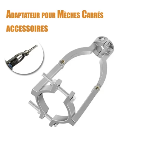 Adaptateur de meches pour trou carré